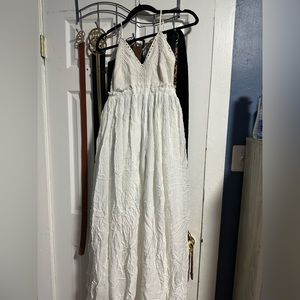 Maxi white dress